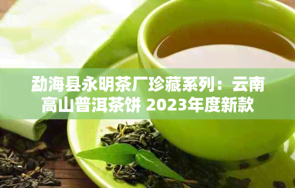 勐海县永明茶厂珍藏系列：云南高山普洱茶饼 2023年度新款