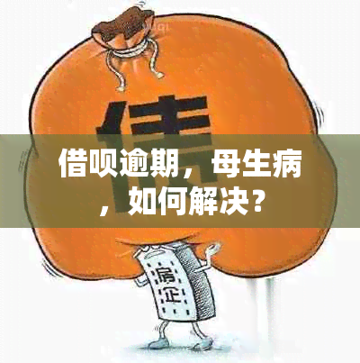 借呗逾期，母生病，如何解决？