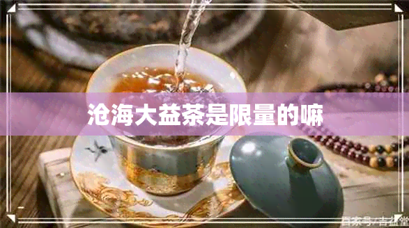 沧海大益茶是限量的嘛