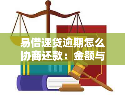 易借速贷逾期怎么协商还款：金额与后果全解析