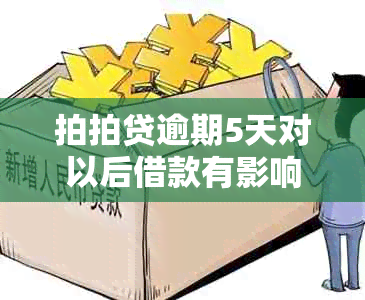 拍拍贷逾期5天对以后借款有影响吗？了解逾期4天是否产生同样效果