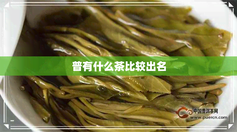 普有什么茶比较出名