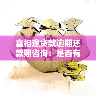 喜相逢贷款逾期还款期咨询：是否有可能？