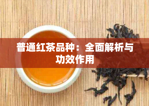 普通红茶品种：全面解析与功效作用