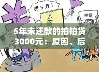 5年未还款的拍拍贷3000元：原因、后果与解决方法