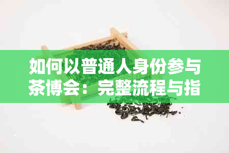 如何以普通人身份参与茶博会：完整流程与指南