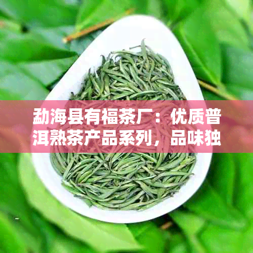 勐海县有福茶厂：优质普洱熟茶产品系列，品味独特的福气滋味