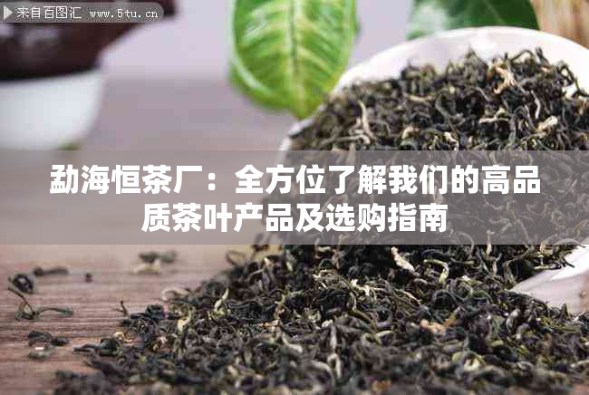 勐海恒茶厂：全方位了解我们的高品质茶叶产品及选购指南