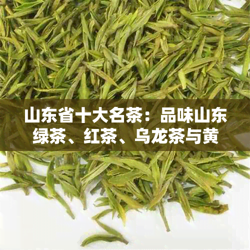 山东省十大名茶：品味山东绿茶、红茶、乌龙茶与黄茶的魅力