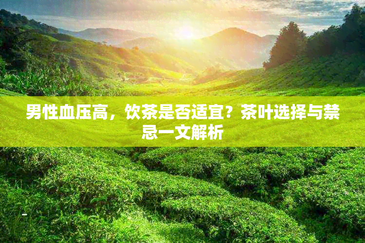 男性血压高，饮茶是否适宜？茶叶选择与禁忌一文解析