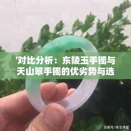 '对比分析：东陵玉手镯与天山翠手镯的优劣势与选择建议'