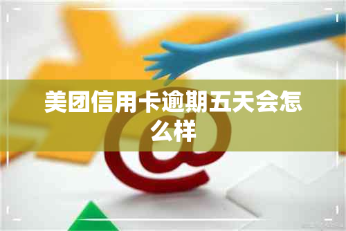 美团信用卡逾期五天会怎么样