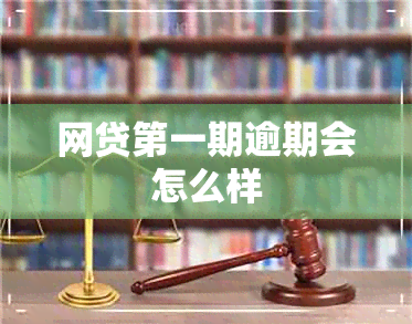 网贷之一期逾期会怎么样