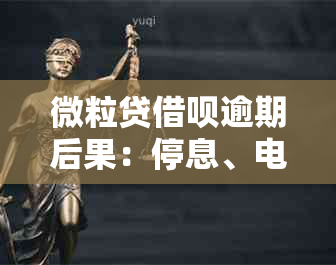 微粒贷借呗逾期后果：停息、电话等，你需要注意什么？