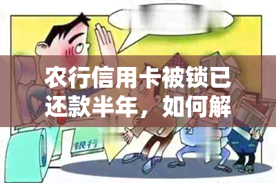 农行信用卡被锁已还款半年，如何解除锁定状态？解锁时间及步骤详解