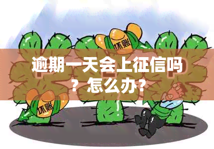 逾期一天会上吗？怎么办？