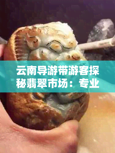 云南导游带游客探秘翡翠市场：专业店铺与鉴别技巧一网打尽