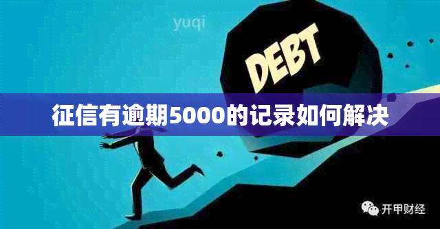 有逾期5000的记录如何解决