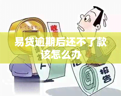 易贷逾期后还不了款该怎么办