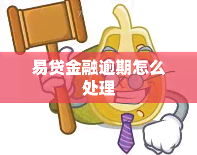 易贷金融逾期怎么处理