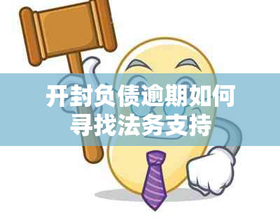 开封负债逾期如何寻找法务支持