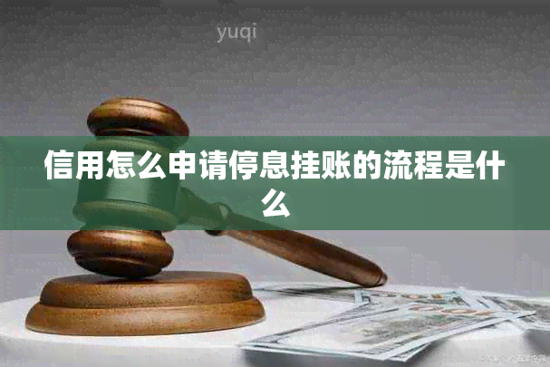 信用怎么申请停息挂账的流程是什么