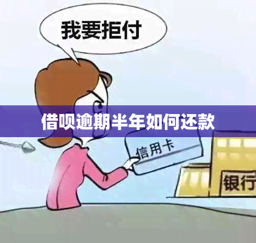 借呗逾期半年如何还款