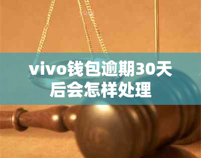 vivo钱包逾期30天后会怎样处理