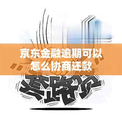 京东金融逾期可以怎么协商还款