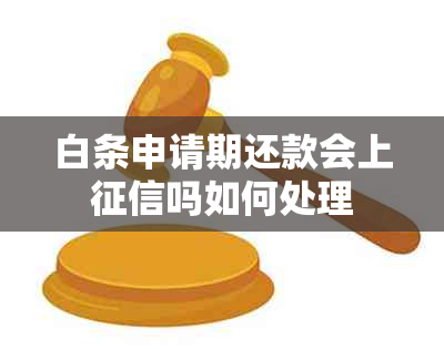 白条申请期还款会上吗如何处理