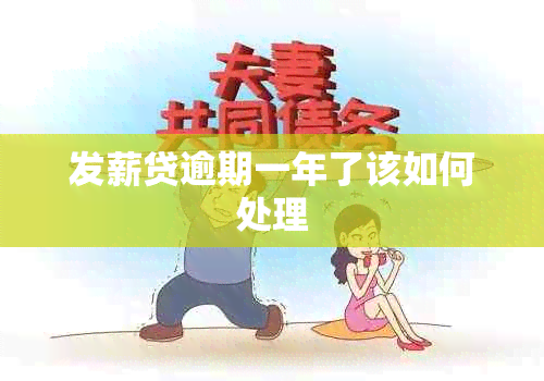 发薪贷逾期一年了该如何处理