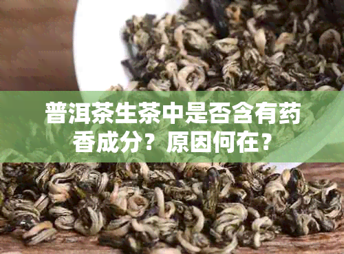 普洱茶生茶中是否含有香成分？原因何在？