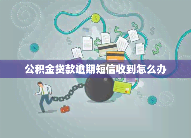 公积金贷款逾期短信收到怎么办