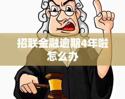 招联金融逾期4年啦怎么办