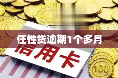 任性贷逾期1个多月