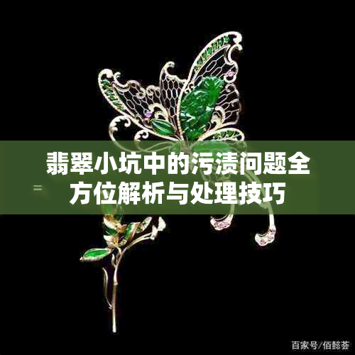 翡翠小坑中的污渍问题全方位解析与处理技巧