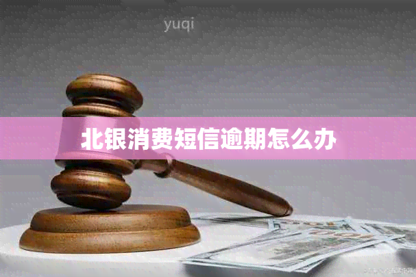 北银消费短信逾期怎么办