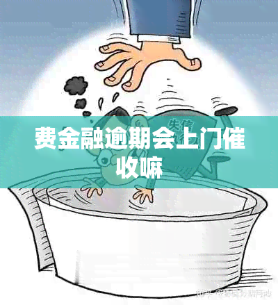 费金融逾期会上门嘛