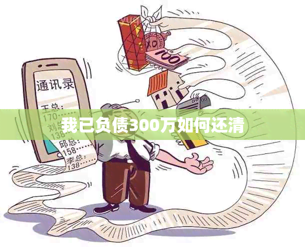 我已负债300万如何还清