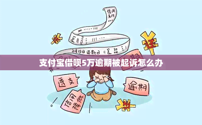 支付宝借呗5万逾期被起诉怎么办