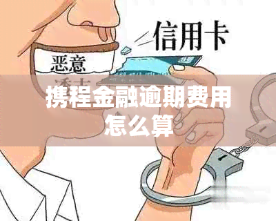 携程金融逾期费用怎么算