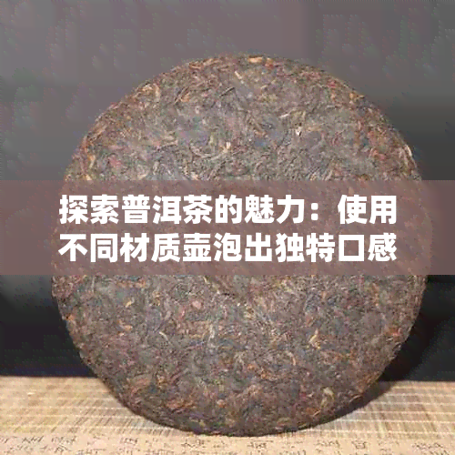 探索普洱茶的魅力：使用不同材质壶泡出独特口感