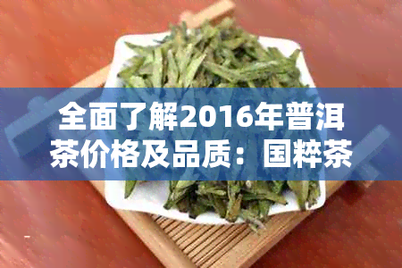 全面了解2016年普洱茶价格及品质：国粹茶叶的市场走向与品鉴技巧