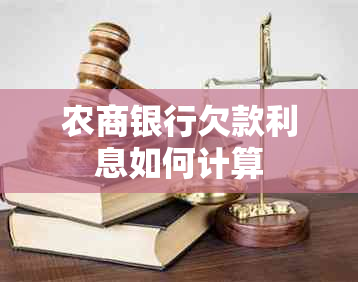 农商银行欠款利息如何计算