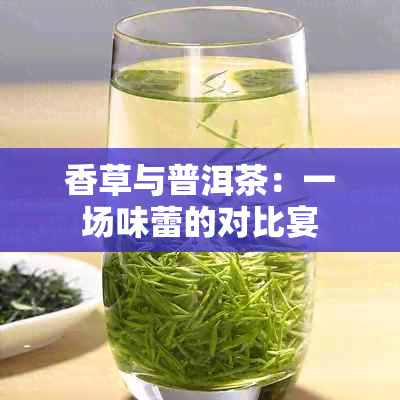 香草与普洱茶：一场味蕾的对比宴