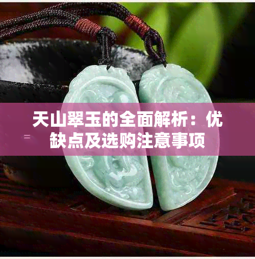 天山翠玉的全面解析：优缺点及选购注意事项