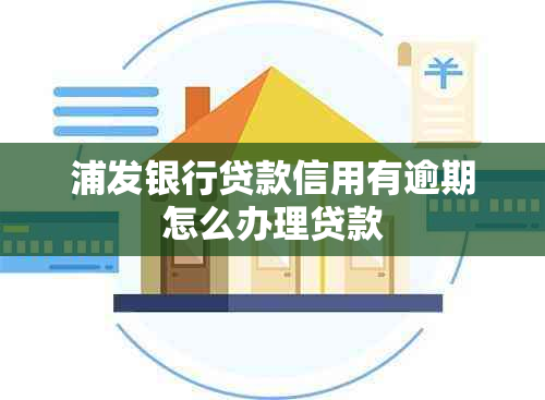 浦发银行贷款信用有逾期怎么办理贷款