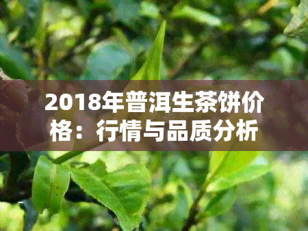 2018年普洱生茶饼价格：行情与品质分析