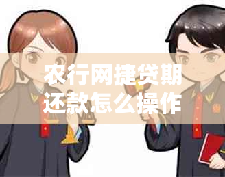 农行网捷贷期还款怎么操作