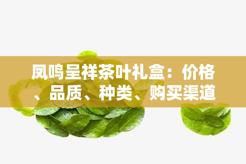 凤鸣呈祥茶叶礼盒：价格、品质、种类、购买渠道及送礼建议全面解析